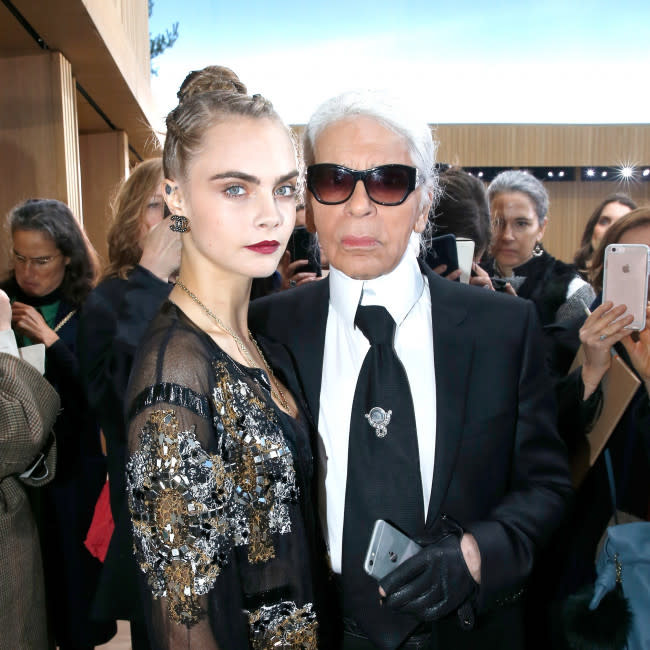 Karl Lagerfeld credit:Bang Showbiz