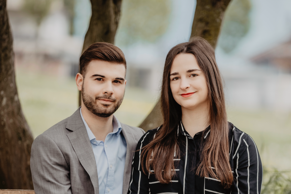 Dominik, 24, und Jessica, 22, sind seit sieben Jahren zusammen und haben im Juni 2021 geheiratet