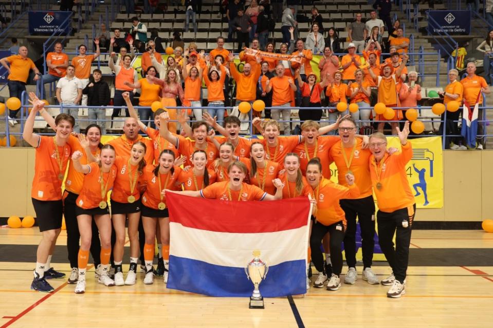 荷蘭最終奪得冠軍。（圖：Korfball.org Facebook）