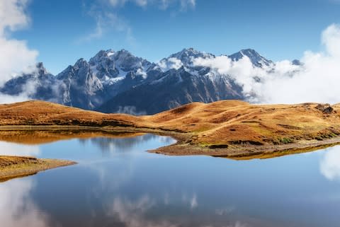 The Koruldi Lakes - Credit: getty