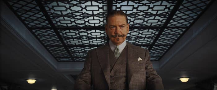 Kenneth Branagh as Hercule Poirot in “Death on the Nile”