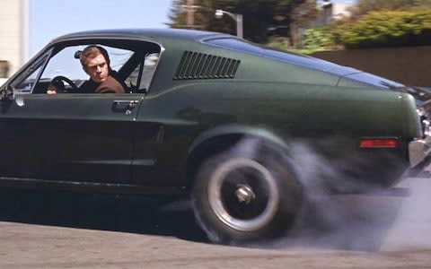 Editorial use only. No book cover usage. Mandatory Credit: Photo by Warner Bros/Kobal/REX/Shutterstock (5886154f) Steve McQueen Bullitt - 1968 Director: Peter Yates Warner Bros USA Scene Still - Credit: Warner Bros/Kobal/REX/Shutterstock