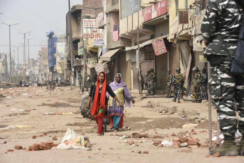 Clashes in Delhi