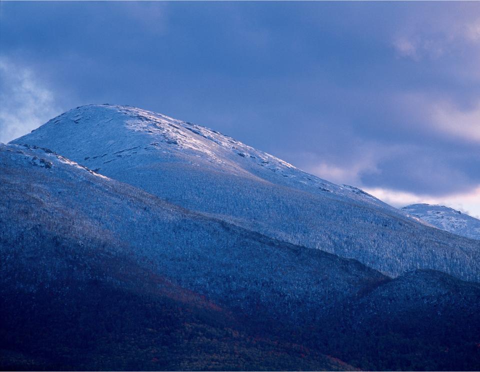 New York’s second highest mountain, Algonquin Peak, offers hikers a big climb with a long view across an ocean of peaks.