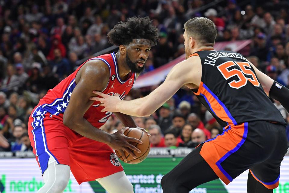 Will the Philadelphia 76ers beat the New York Knicks in Game 1 of their NBA Playoffs series? NBA picks, prediction and odds weigh in on Saturday's game.