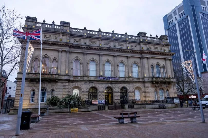 Blackburn Town Hall, Lancashire.