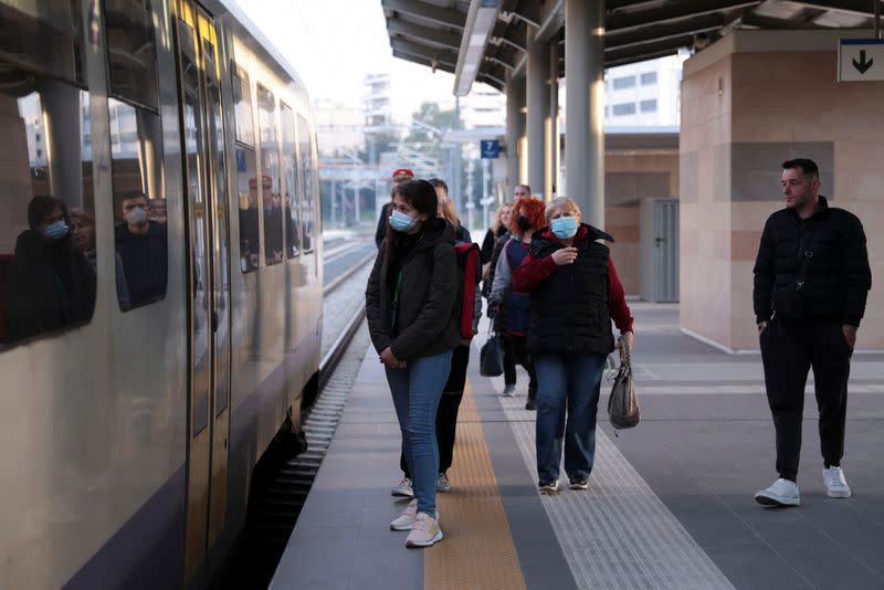 Greek trains resume curtailed routes weeks after deadly crash