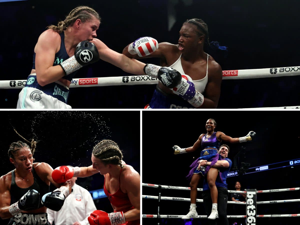 Shields vs Marshall topped an all-female card with support from Mayer vs Baumgardner and Caroline Dubois (Getty)