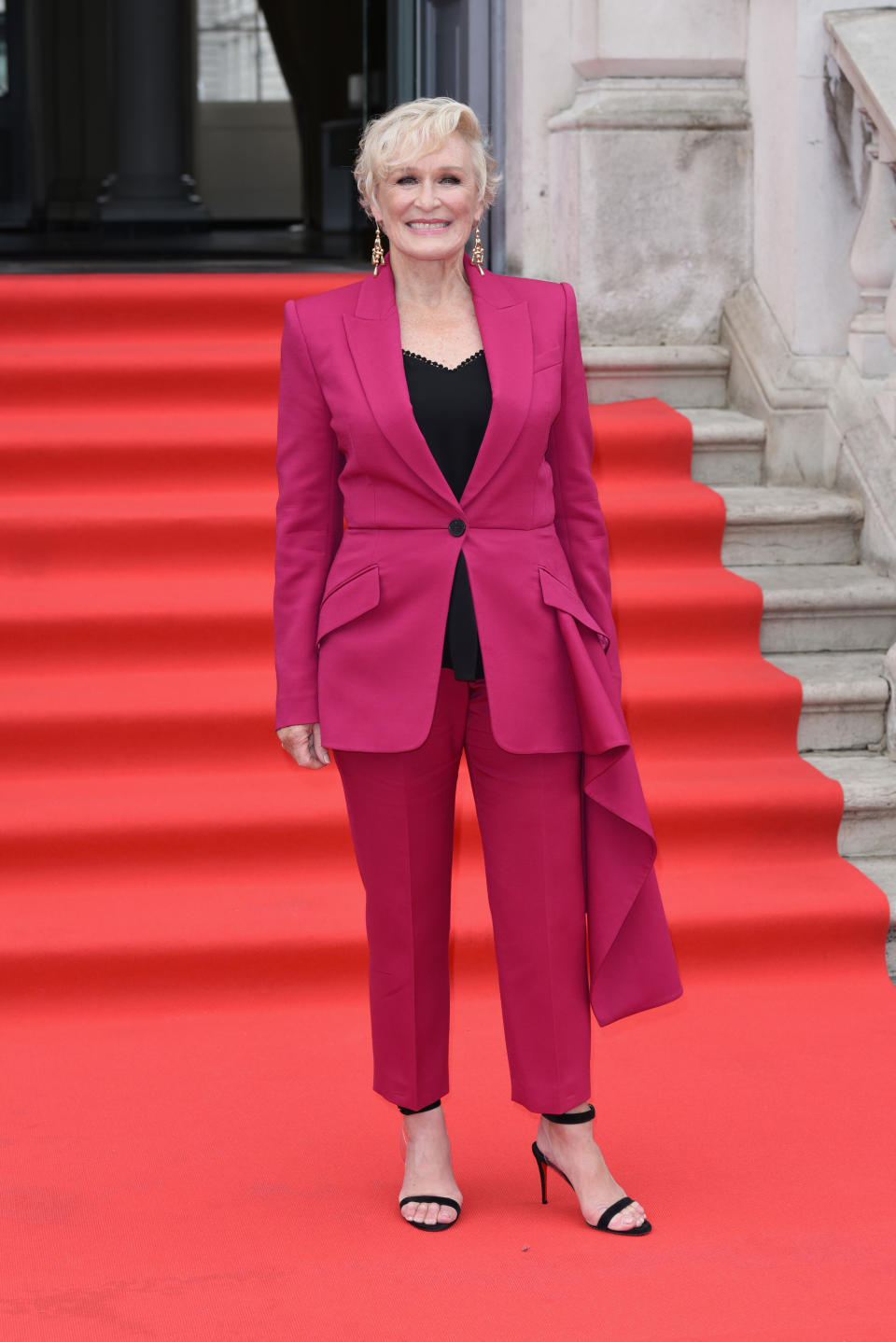 Glenn Close at the UK premiere of ‘The Wife’