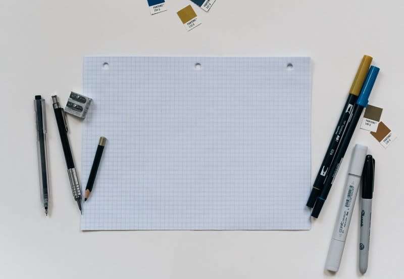 Stationery for sketching