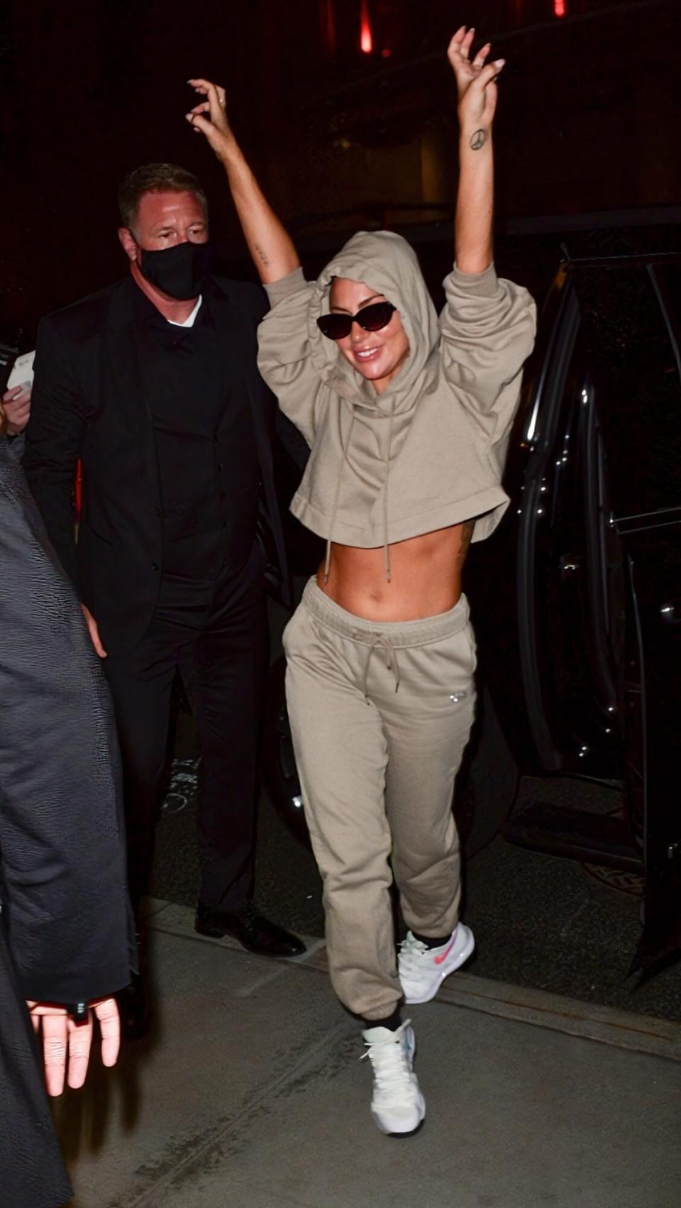 Lady Gaga Sweatsuit