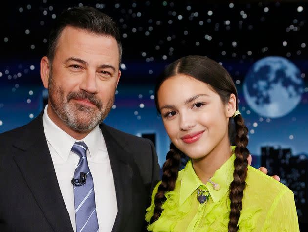 Olivia Rodrigo had told Jimmy Kimmel about the 