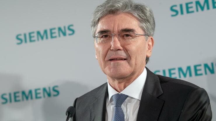 Der Siemens-Chef gibt seinen Posten spätestens zum Februar 2021 auf. Foto: dpa