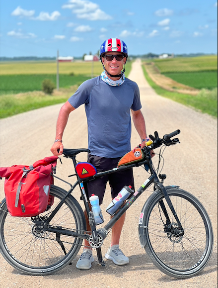 Six-time RAGBRAI rider Ryan Van Duzer