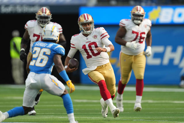 NFL betting: Point spread, over/under for Chargers vs. 49ers in