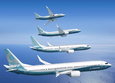 Boeing's new 737MAX - Credit: Boeing