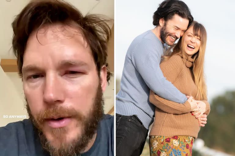 Del dolor de Chris Pratt a la felicidad de Kaley Cuoco, algunos famosos comparten con sus seguidores su día a día