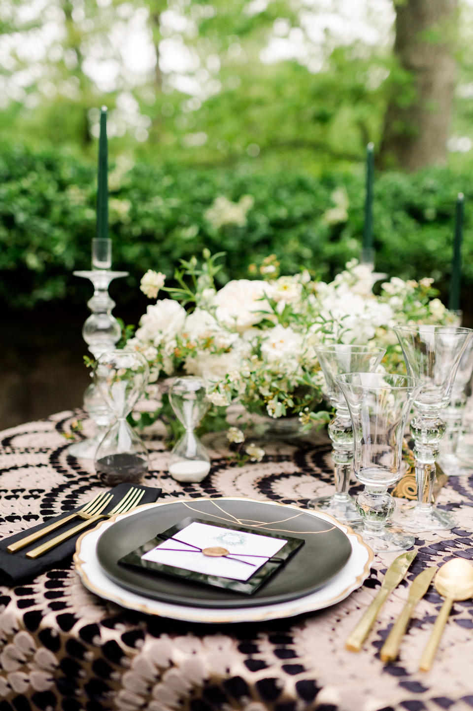 Textural Place Settings