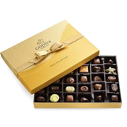 15) Chocolate Gold Gift Box
