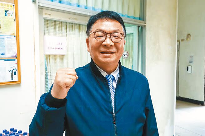 民進黨宜蘭縣區域立委初選僅現任立委陳歐珀登記，陳歐珀將挑戰立委4連霸。（李忠一攝）