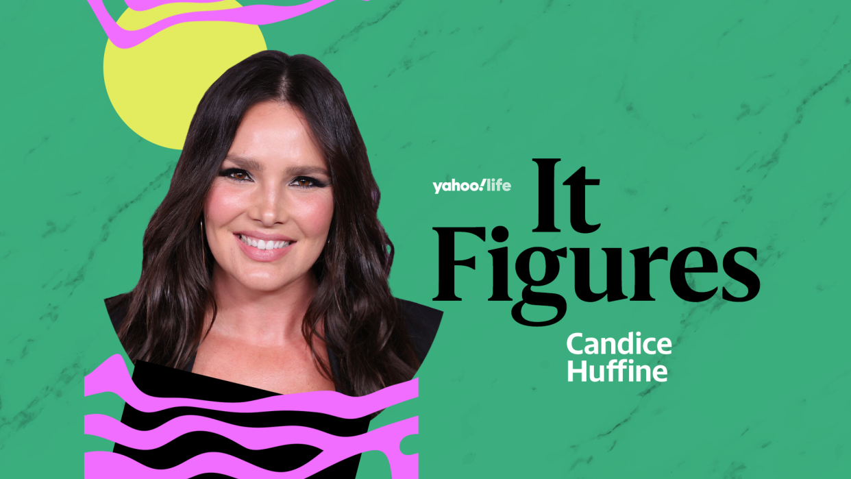 Candice Huffine on showing up as a plus-size model despite the erasure of curve bodies. (Theo Wargo/Getty Images)