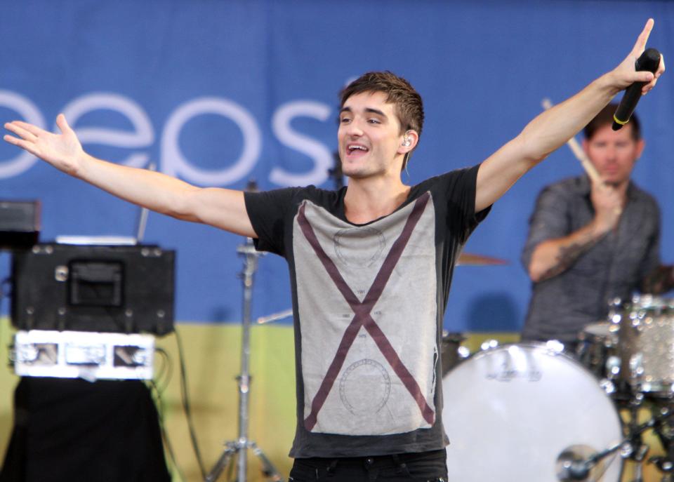 **FILE PHOTO** Tom Parker of The Wanted Has Passed Away at 33. August 24, 2012: Tom Parker of The Wanted performs at the Good Morning America Concert Series at Rumsey Playfield Central Park in New York City. © RW/MediaPunch Inc.