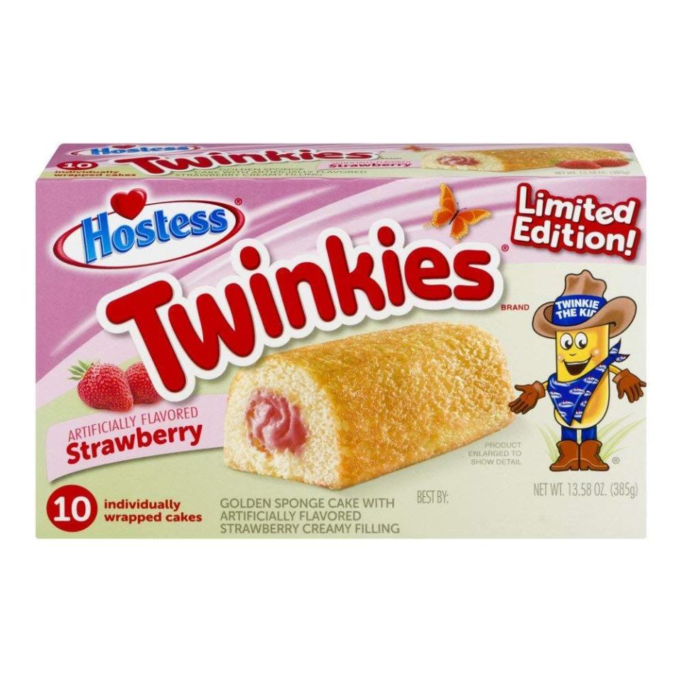 Strawberry Cream Twinkies