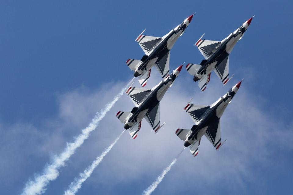 The 2023 Orlando Air Show at Orlando Sanford International Airport.