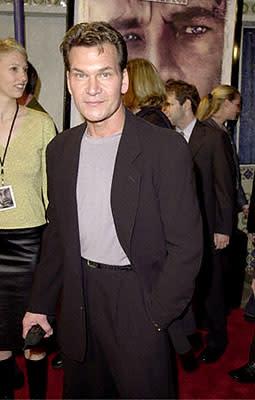 Patrick Swayze at the Westwood premiere of 20th Century Fox's Cast Away