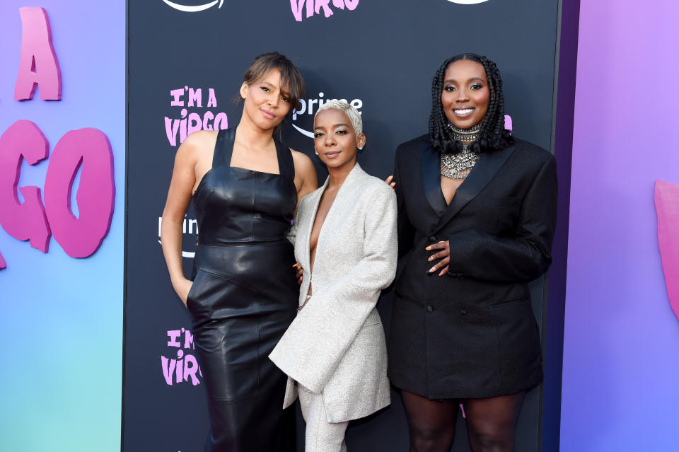 Carmen Ejogo, Kara Young and Olivia Washington