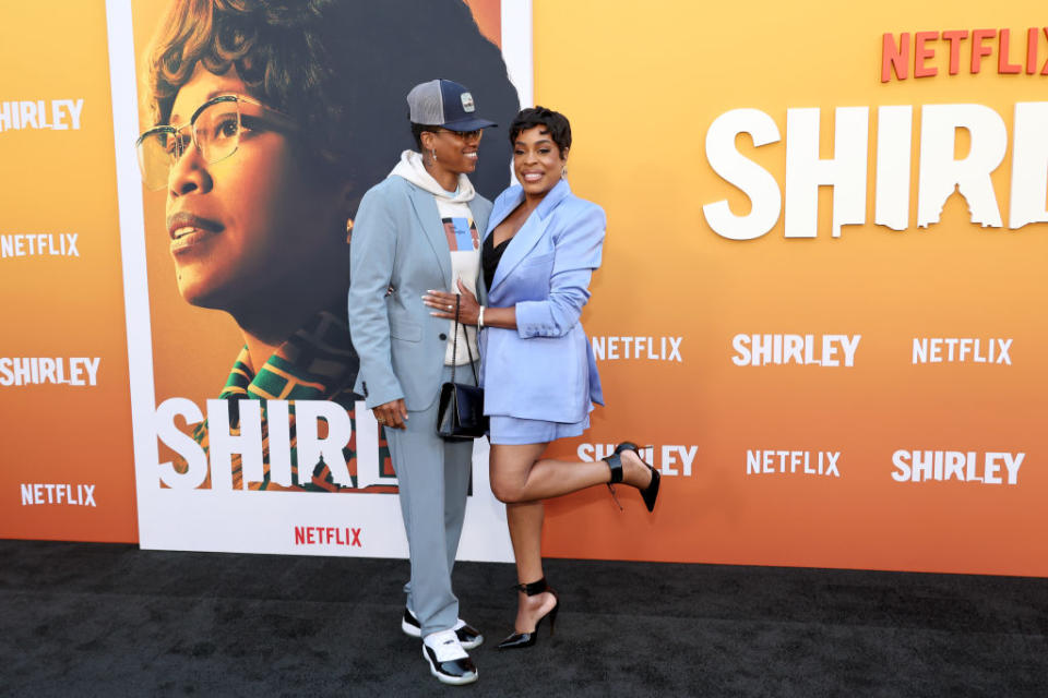 LOS ANGELES, CALIFORNIA - MARCH 19: (L-R) Jessica Betts and Niecy Nash-Betts attend the Los Angeles Premiere of Netflix's "Shirley" at The Egyptian Theatre Hollywood on March 19, 2024 in Los Angeles, California. (Photo by Amy Sussman/Getty Images)