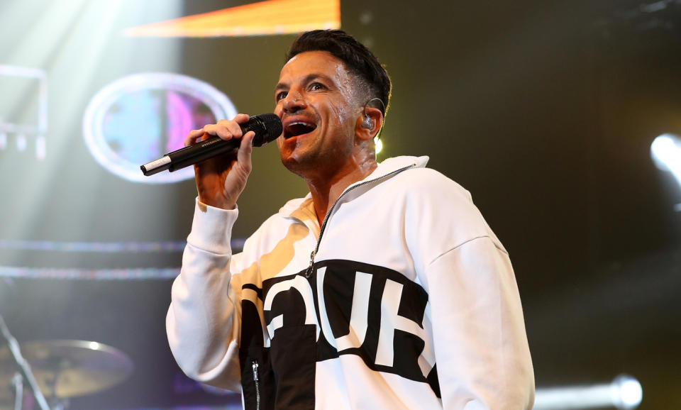 Peter Andre performs at O2 Guildhall on February 23, 2019 in Southampton, England. (Photo by Harry Herd/Redferns)