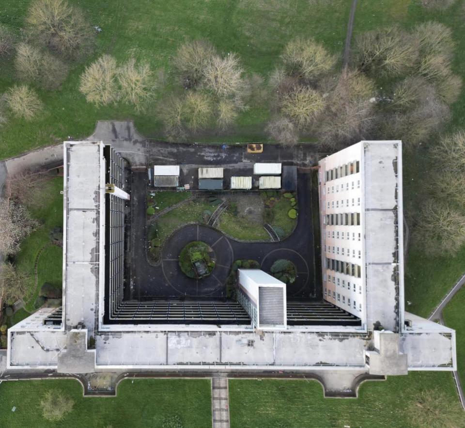 Bradford Telegraph and Argus: York House seen from above 