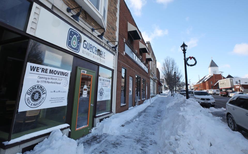 Guacamole is moving out of its location at 144 W. Commercial Street in East Rochester Tuesday, Jan. 18, 2022.  Moving in will be BuKu. 