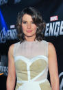 TORONTO, ON - APRIL 30: Star Cobie Smulders attends "Marvel's The Avengers" Premiere at Scotiabank on April 30, 2012 in Toronto, Canada. (Photo by George Pimentel/Getty Images)