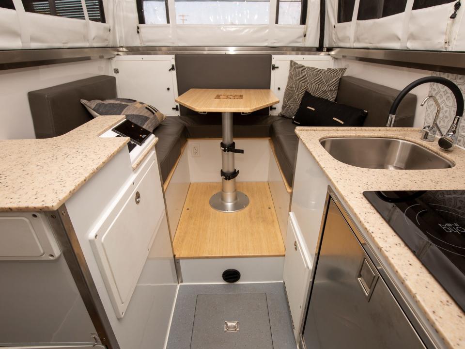 Inside the EarthCruiser Terranova