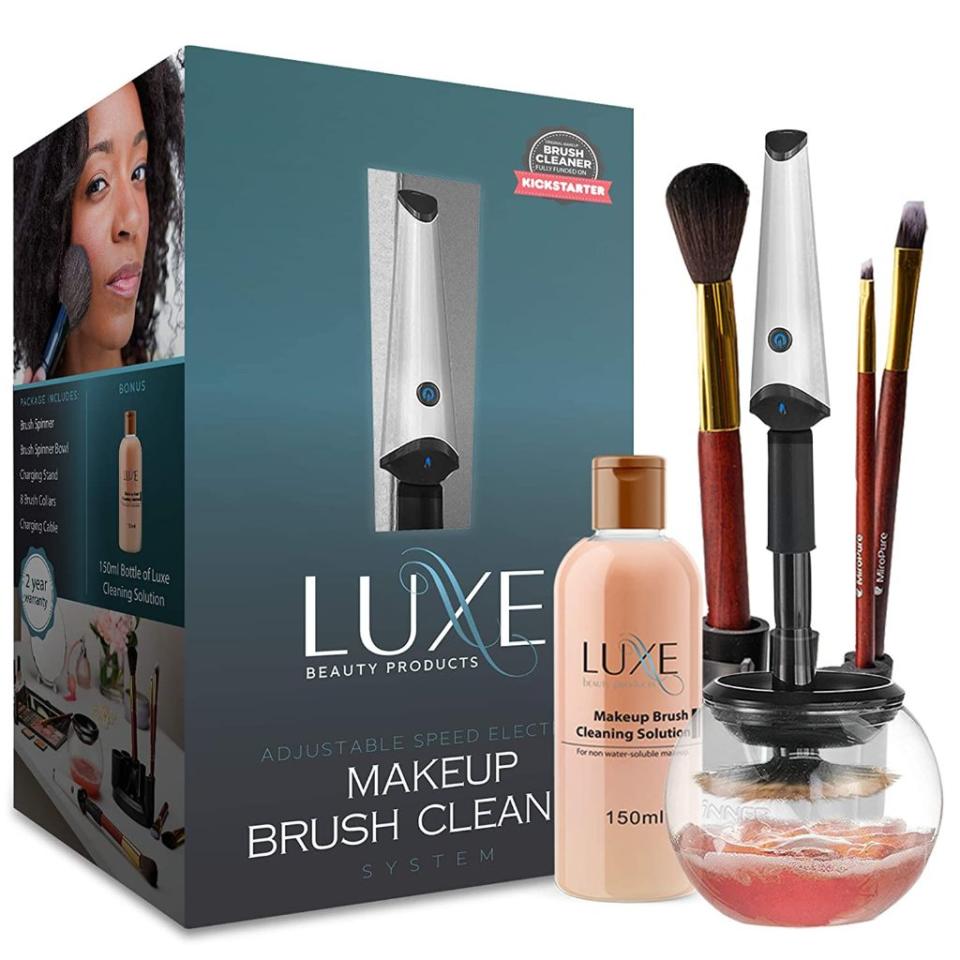 luxe, best makeup brush cleaners
