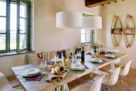 <p>El comedor. (Airbnb) </p>