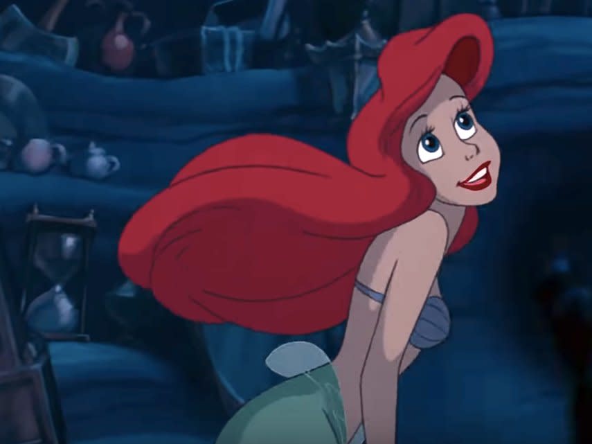 ariel little mermaid part of your world