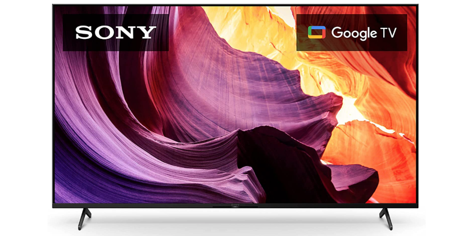 Sony TV 4K Ultra HD de 65 pulgadas serie X80K: LED Smart Google TV con Dolby Vision HDR. Modelo de 2022. Foto: amazon.com
