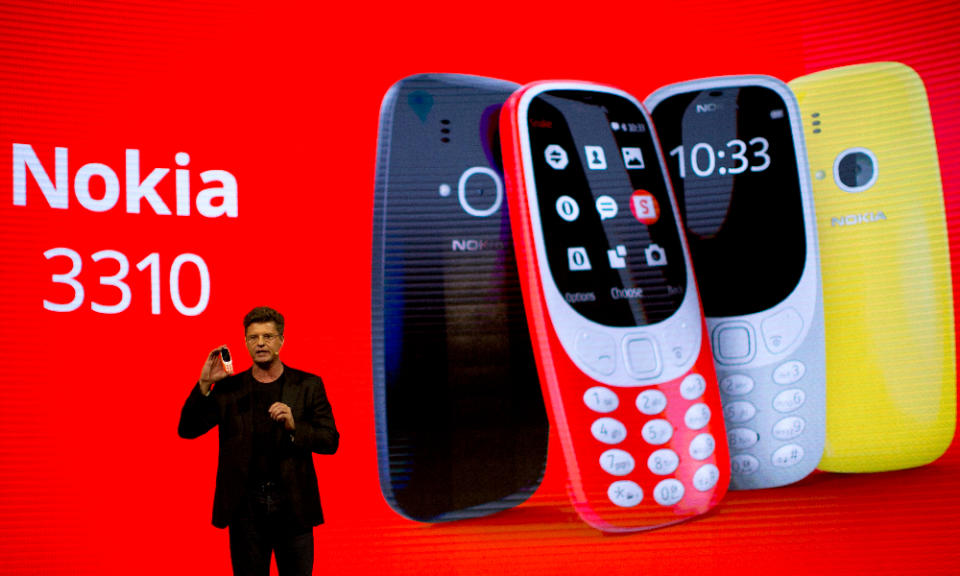 【王者回歸？】Nokia 3310「重出江湖」︰換彩mon、有新版貪食蛇