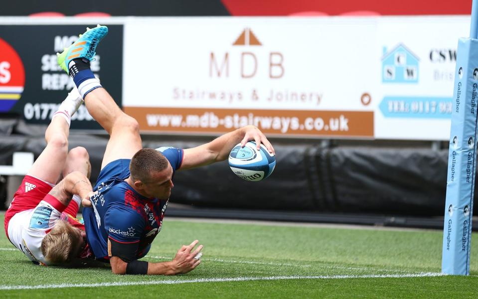 Ben Earl scores for Bristol - GETTY IMAGES