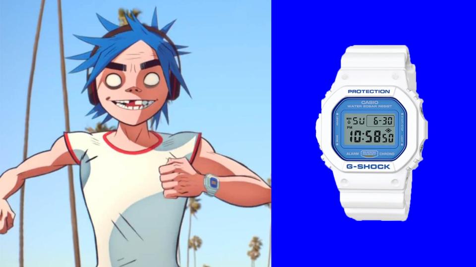 From The Gorillaz' Humility music video; G-Shock Protection