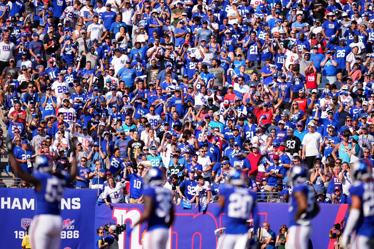 Football fans enjoy day at MetLife Stadium in wake of Paris Attacks