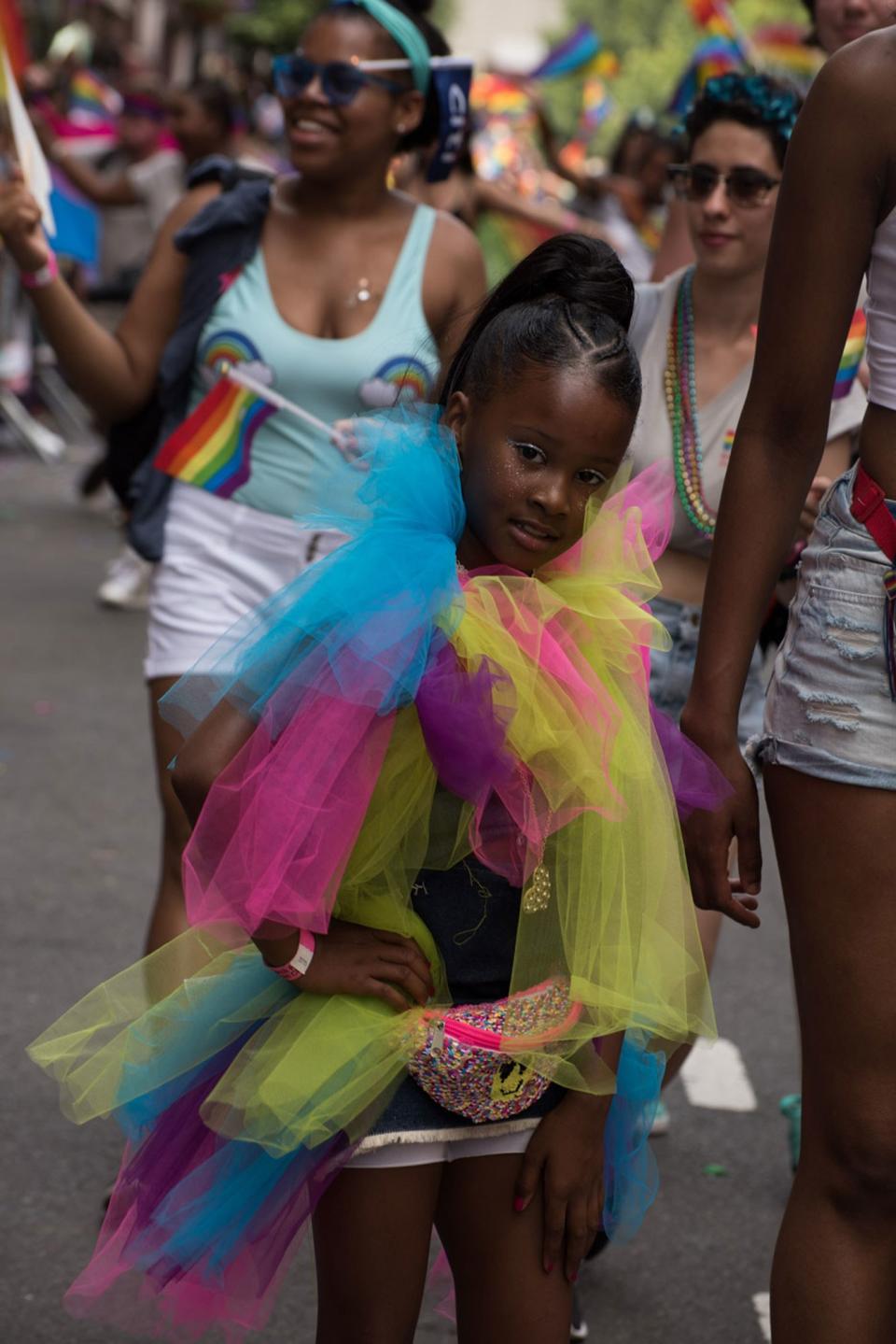 Photographer Ryan McGinley captures scenes of New York City's Pride weekend for Vogue.