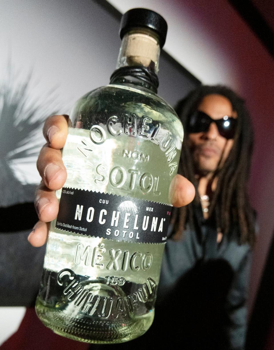 Lenny Kravitz attends as Lenny Kravitz Debuts Latest Venture – Nocheluna Sotol on October 12, 2022 in Brooklyn City