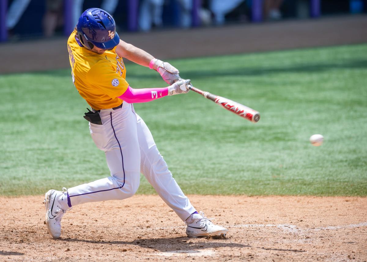 LSU baseball takes series over Georgia with 8-4 win