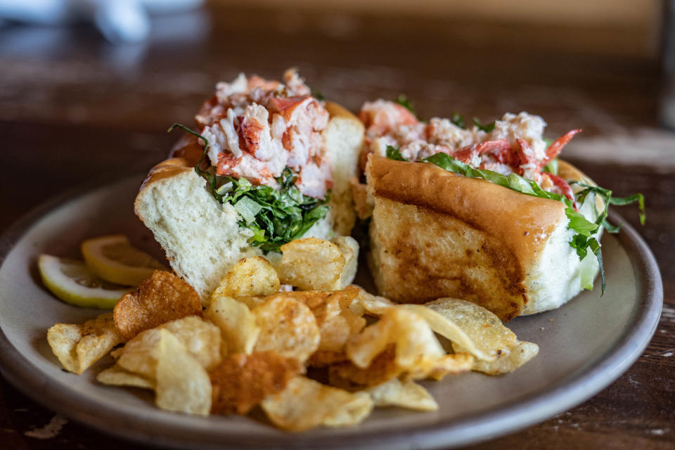 The Lobster Trap's Lobster Roll.