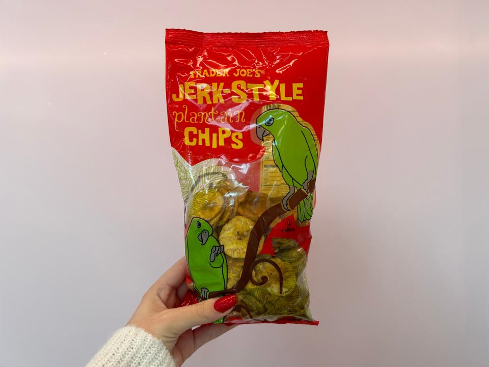 Trader Joe's jerk-style plantain chips