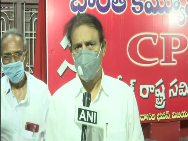 Communist Party of India's Andhra Pradesh State secretary K Ramakrishna (file photo)